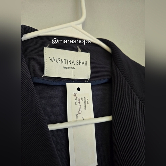 Valentina Shah Navy Blazer Fringe Dress - Picture 5 of 8